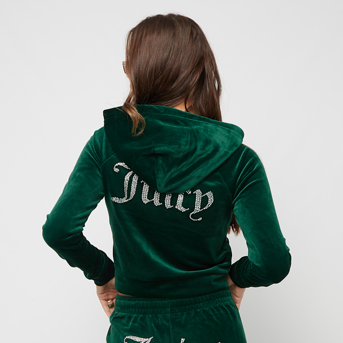 Juicy Couture Madison Hoodie zelena 14573 2