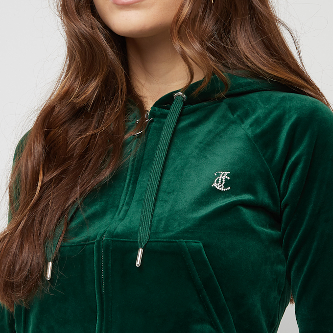 Juicy Couture Madison Hoodie zelena 14573 3