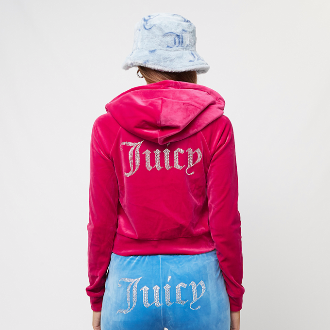 Juicy Couture MADISON HOODIE raspberry sorbet rosa 14574 2