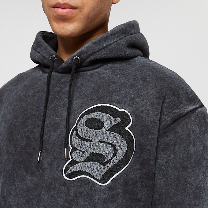 SNIPES Wolf Washed Hoodie schwarz 14585 3