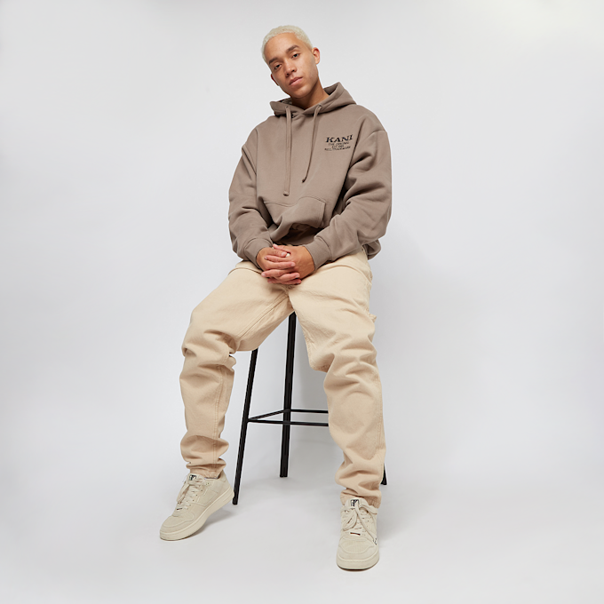 Karl Kani Chest Retro OS Heavy Sweat Hoodie grijs 14622 4