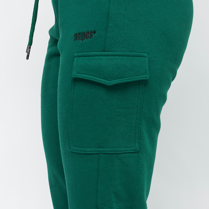 SNIPES Small Logo Essential Tight Cargo Sweatpants verde 14641 4