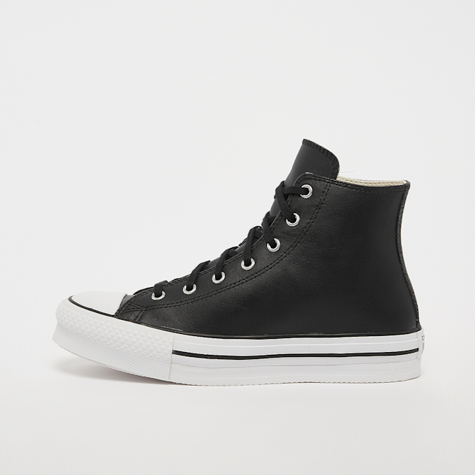 Converse Chuck Taylor All Star Eva Lift Leather (GS) noir 14653 1