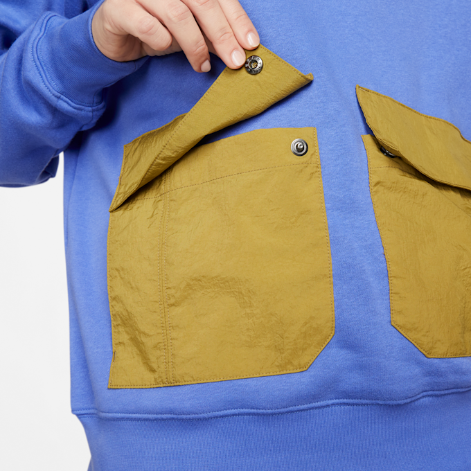 Nike   Sportswear Sports Utility Fleece Hoodie bleu 14668 6