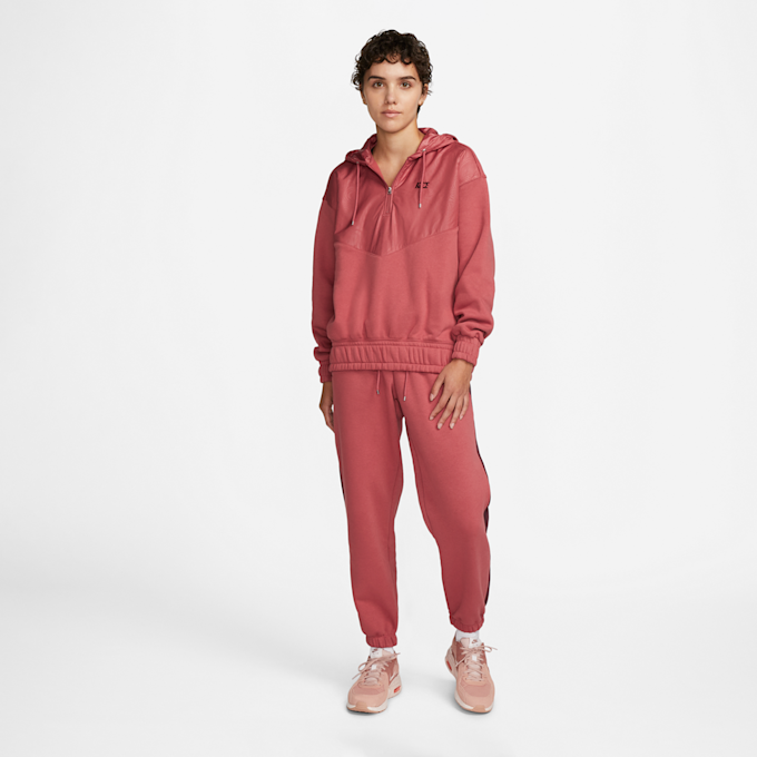 Nike Sportswear Icon Clash 1/4-Zip Fleece Hoodie rouge 14680 4