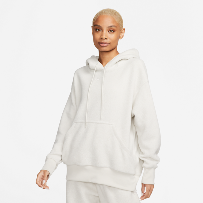 Nike Sportswear Plush Hoodie blanc 14683 1
