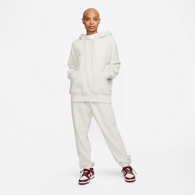 Nike Sportswear Plush Hoodie weiß 14683 5