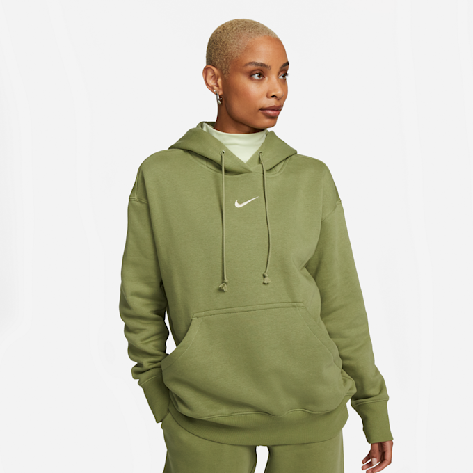 Nike Sportswear Phoenix Fleece Oversized Hoodie zelena 14690 1