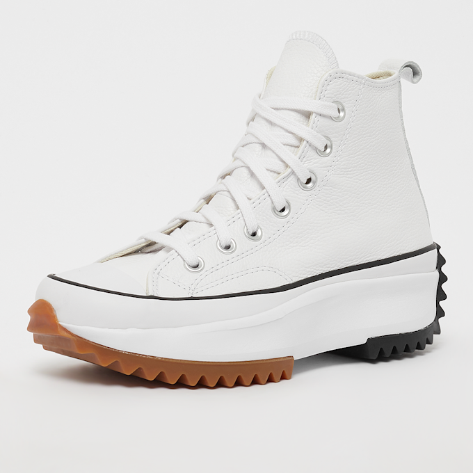 Converse Run Star Hike Canvas Platform Leather bianco 14743 2