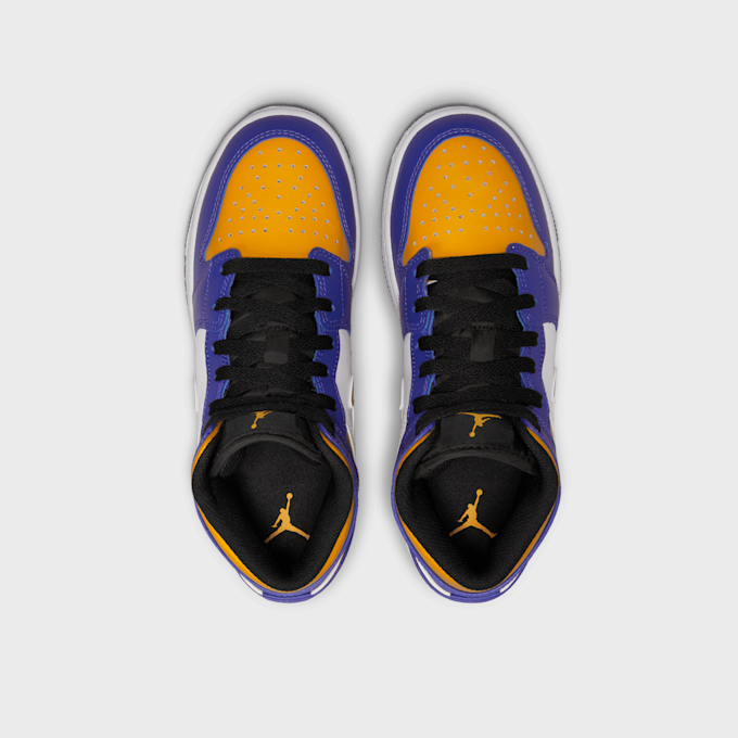 Jordan Air Jordan 1 Mid (GS) biały 14792 6