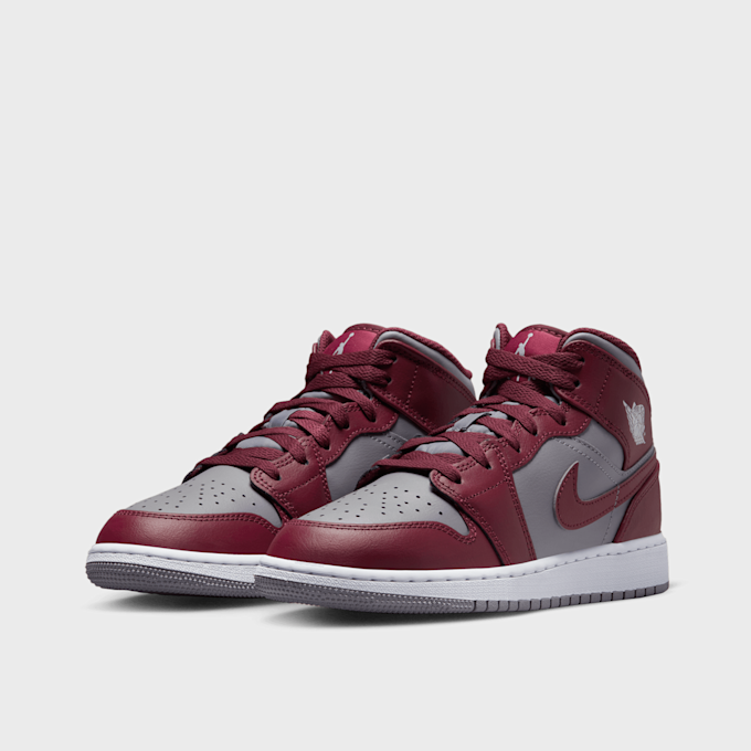 Jordan Air Jordan 1 Mid (GS) czerwony 14793 4