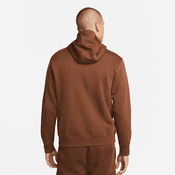 Nike Sportswear Club Fleece Hoodie smeđa 14800 2