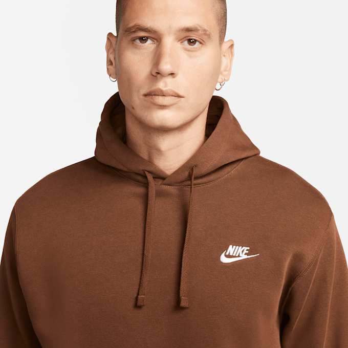 Nike Sportswear Club Fleece Hoodie smeđa 14800 3