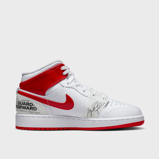 Jordan Air Jordan 1 Mid SS (GS) weiß 14801 2