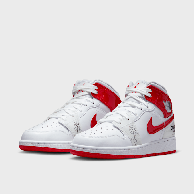 Jordan Air Jordan 1 Mid SS (GS) weiß 14801 4