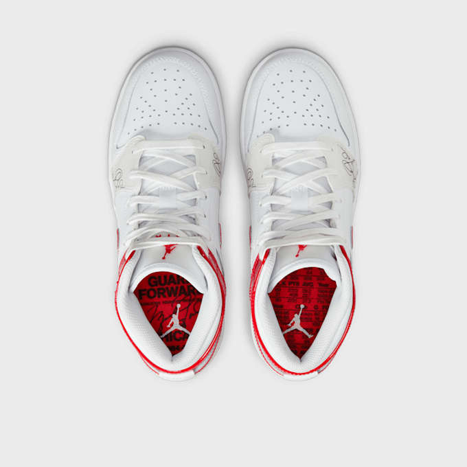 Jordan Air Jordan 1 Mid SS (GS) weiß 14801 6