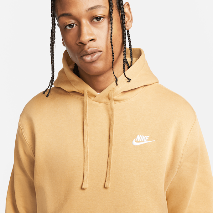 Nike Sportswear Club Fleece Hoodie beż 14804 4