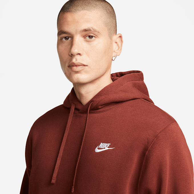 Nike Sportswear Club Fleece Hoodie brązowy 14823 3