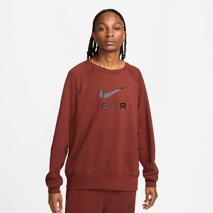 Nike Sportswear Air French Terry Crew vermelho 14890 1