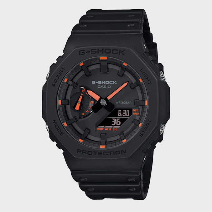 G-SHOCK Utility Black GA-2100-1A4ER nero 14896 1