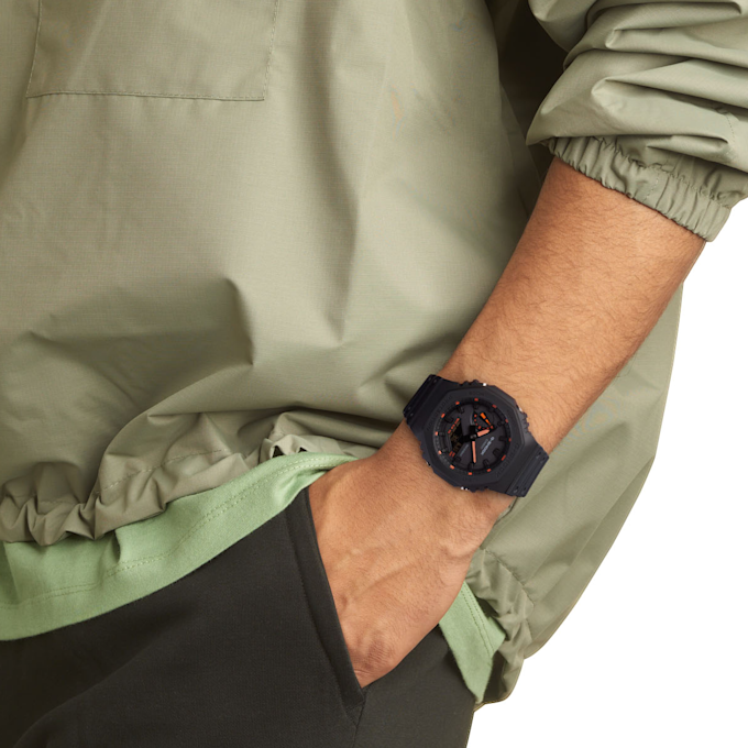 G-SHOCK Utility Black GA-2100-1A4ER noir 14896 3