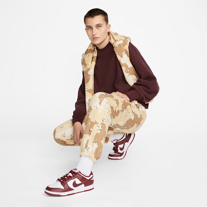 Nike Sportswear Plush Mod Crop Crew-Neck Sweatshirt rot 14902 4