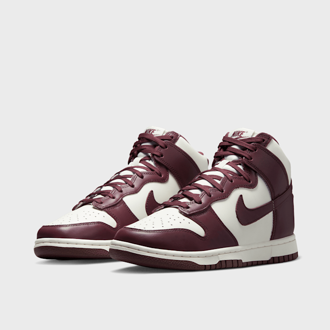 Nike WMNS Dunk High czerwony 14956 4