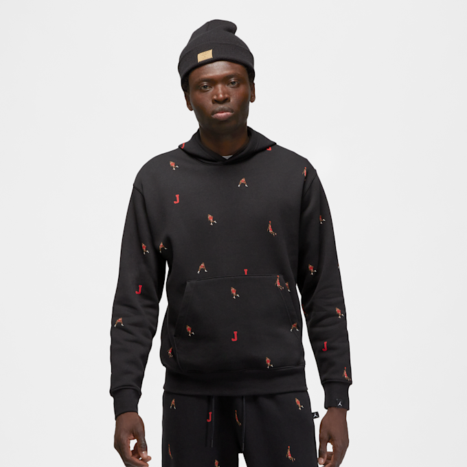 Jordan Essentials Holiday Jumpman Fleece Pullover nero 14962 1