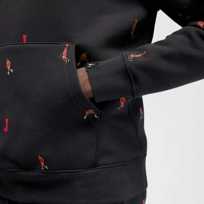 Jordan Essentials Holiday Jumpman Fleece Pullover nero 14962 4