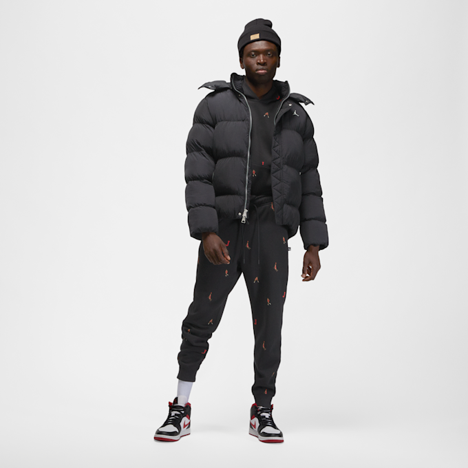 Jordan Essentials Holiday Jumpman Fleece Pullover nero 14962 6