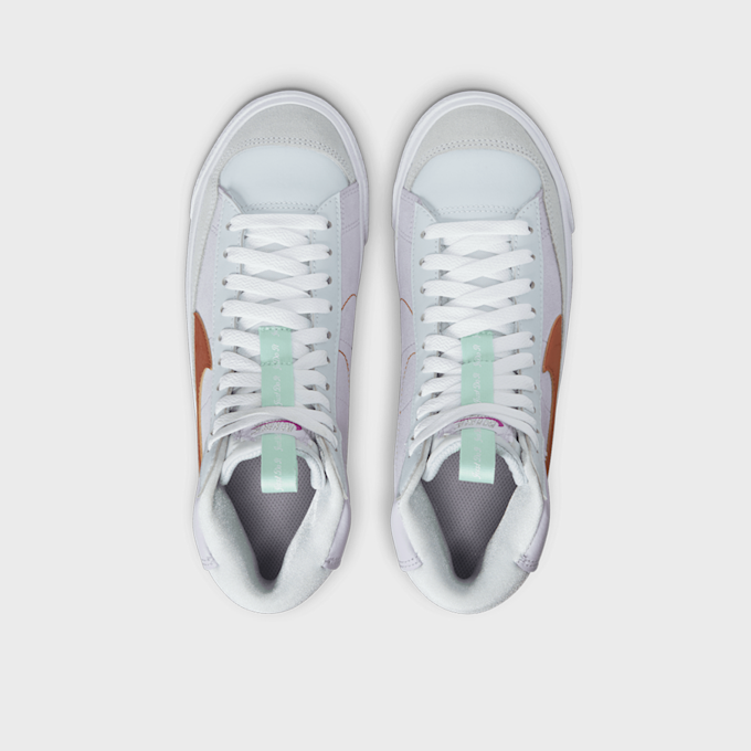 Nike   Blazer Mid '77 SE D (GS) biały 15009 6