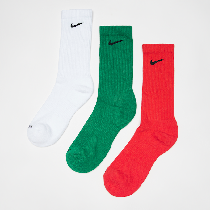 Nike 3 PACK - Everyday Plus Cushioned Training Crew Socks multicolorido 15217 1