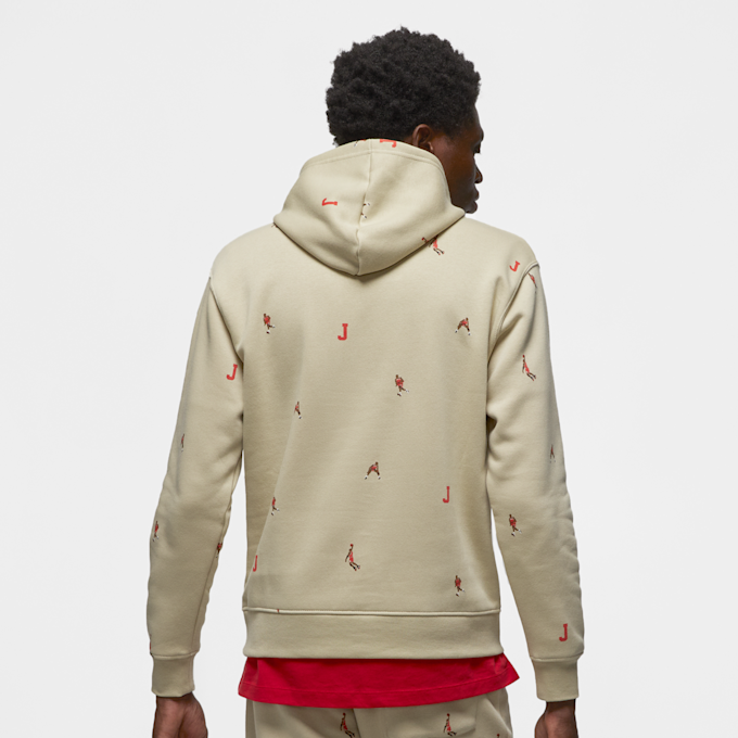 Jordan Essentials Holiday Jumpman Fleece Pullover beige 15236 2