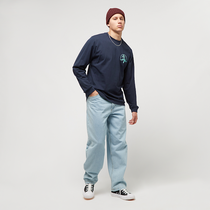 Converse Counter Climate Long Sleeve Tee blauw 15322 5