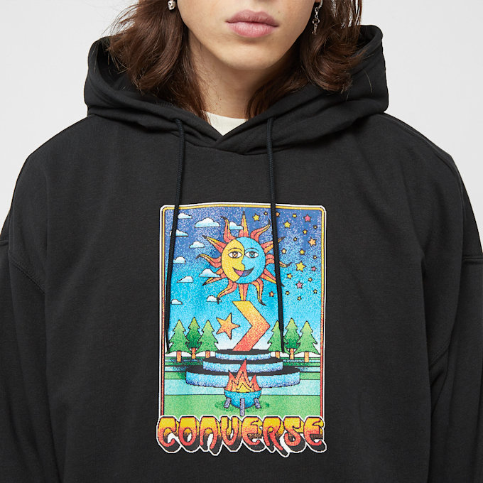 Converse Nighttime Sun Po Hoodie Converse negro 15324 3