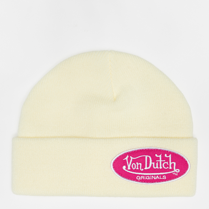 Von Dutch Originals Fisherman Beanie Conny Oval Patch schwarz 15356 1