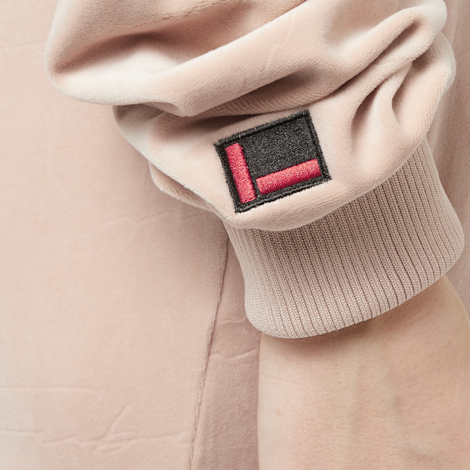 FUBU Signature Allover Velours Short Hoodie višebojno 15567 4