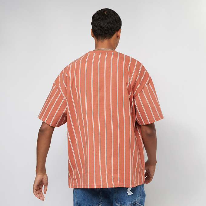 Karl Kani Small Signature Heavy Jersey Pinstripe Tee brun 18312 2