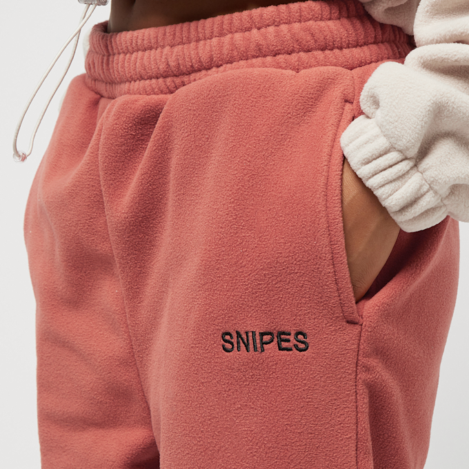 SNIPES Small Bold Logo Polar Fleece Oversized Jogger Pants vermelho 18344 3