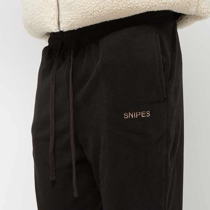 SNIPES Small Bold Logo Polar Fleece Loose Jogger Pants zwart 18419 3