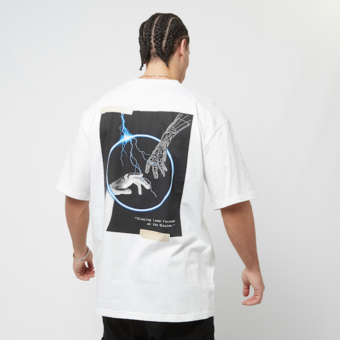 Karl Kani Woven Signature Metaverse Tee branco 18444 2