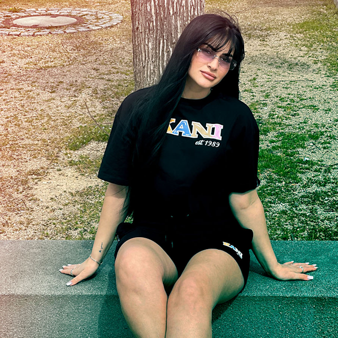 Karl Kani Retro Tee Dress negro 18473 5