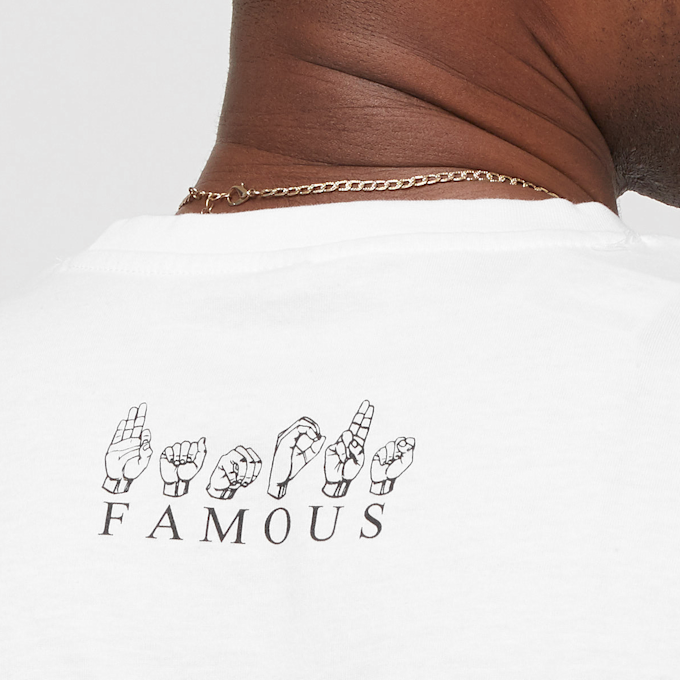 Mister Tee FMS Sign Tee bianco 18494 4