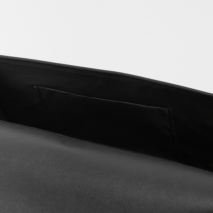 Karl Kani Retro Fake Leather Handbag zwart 18502 4