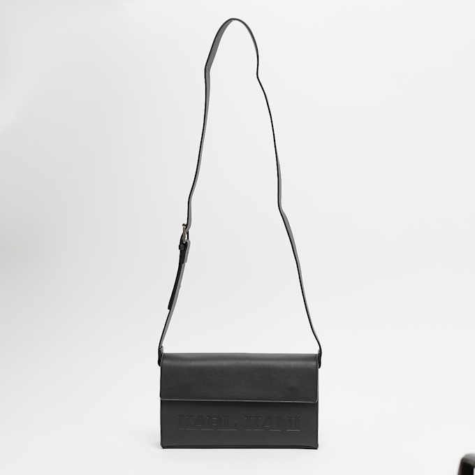 Karl Kani Retro Fake Leather Handbag zwart 18502 5