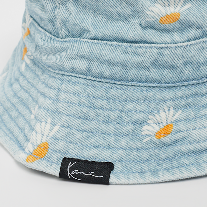 Karl Kani Woven Signature Daisy Denim Bucket Hat blu 18508 4