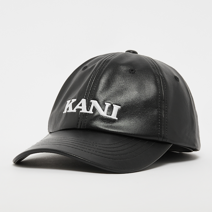 Karl Kani Retro Fake Leather Cap crna 18516 1