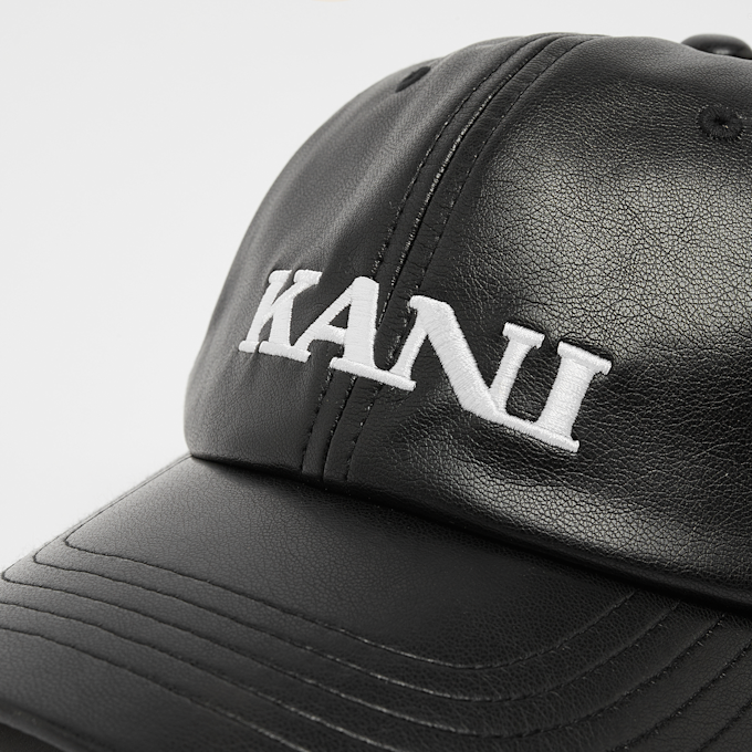 Karl Kani Retro Fake Leather Cap crna 18516 4