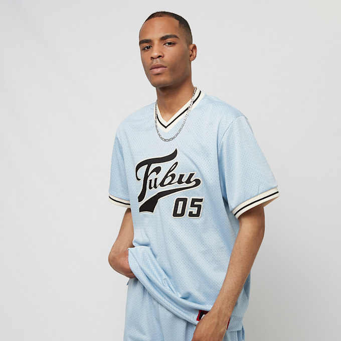 FUBU Varsity Mesh Tee bleu 18555 1