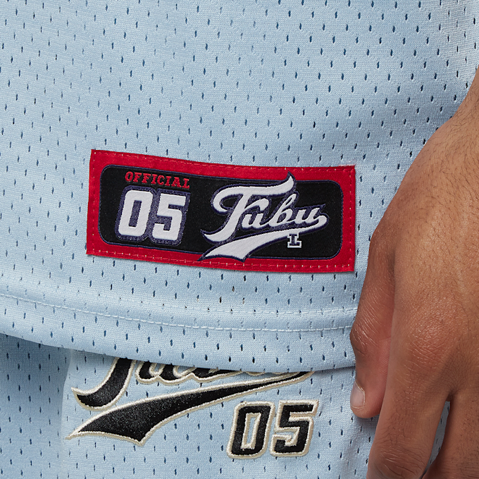 FUBU Varsity Mesh Tee blau 18555 4